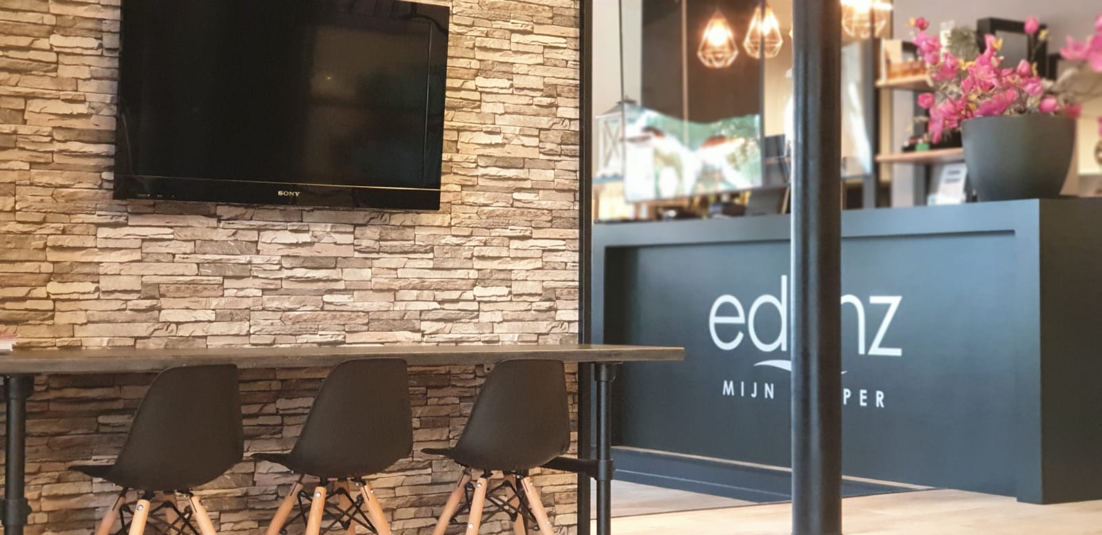 Interieur kapsalon Edithz mijn kapper